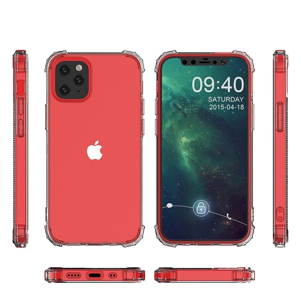 Wozinsky Anti Shock durable ümbris telefonile iPhone 12 Mini, Läbipaistev hind ja info | Telefoni kaaned, ümbrised | kaup24.ee