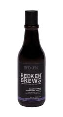 Kollast tooni neutraliseeriv šampoon hallidele ja blondidele juustele Redken Brews Silver, 300 ml hind ja info | Šampoonid | kaup24.ee