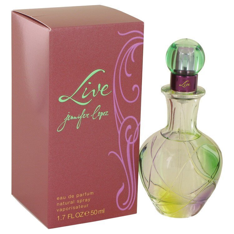 Parfüümvesi Jennifer Lopez Live EDP naistele, 50 ml hind ja info | Naiste parfüümid | kaup24.ee