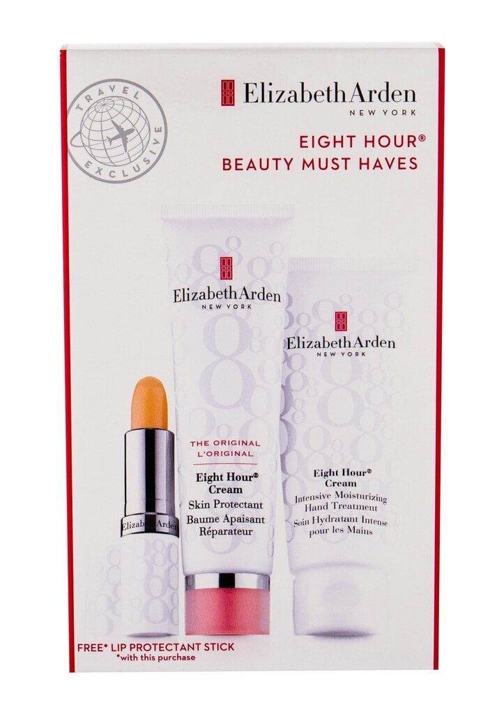 Kosmeetikakomplekt Elizabeth Arden Eight Hour: kreem 50 ml + kätekreem 75 ml + huulepalsam 3,7 g цена и информация | Näokreemid | kaup24.ee