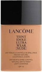 Vedel jumestuskreem Lancome Teint Idole Ultra Wear Nude SPF19, 40 ml, 035 Beige Dore цена и информация | Пудры, базы под макияж | kaup24.ee