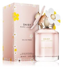 Tualettvesi Marc Jacobs Daisy Eau So Fresh EDT naistele 30 ml hind ja info | Naiste parfüümid | kaup24.ee