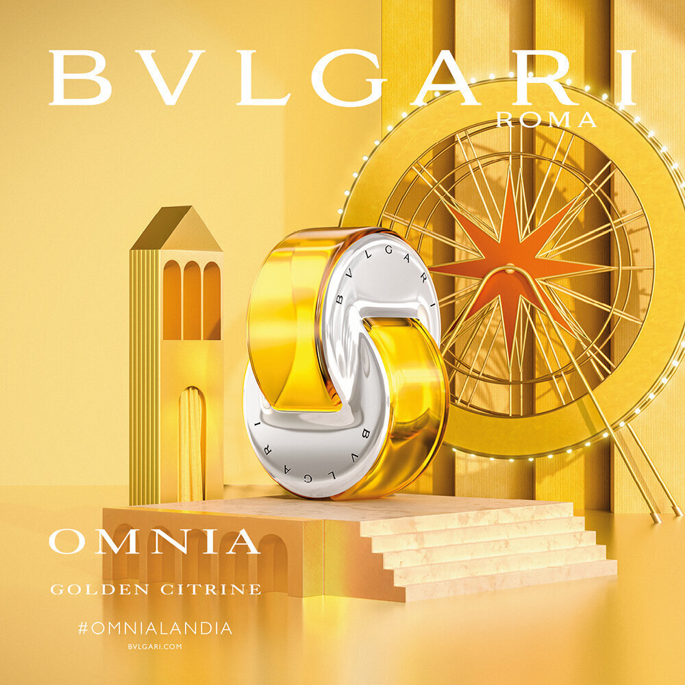 Tualettvesi Bvlgari Omnia Golden Citrine EDT naistele 40 ml hind ja info | Naiste parfüümid | kaup24.ee