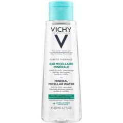 Минеральная мицеллярная вода для комбинированной и жирной кожи Vichy Pureté Thermale, 200 мл цена и информация | Аппараты для ухода за лицом | kaup24.ee