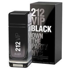 Parfüümvesi Carolina Herrera 212 VIP Black EDP meestele 200 ml цена и информация | Мужские духи | kaup24.ee