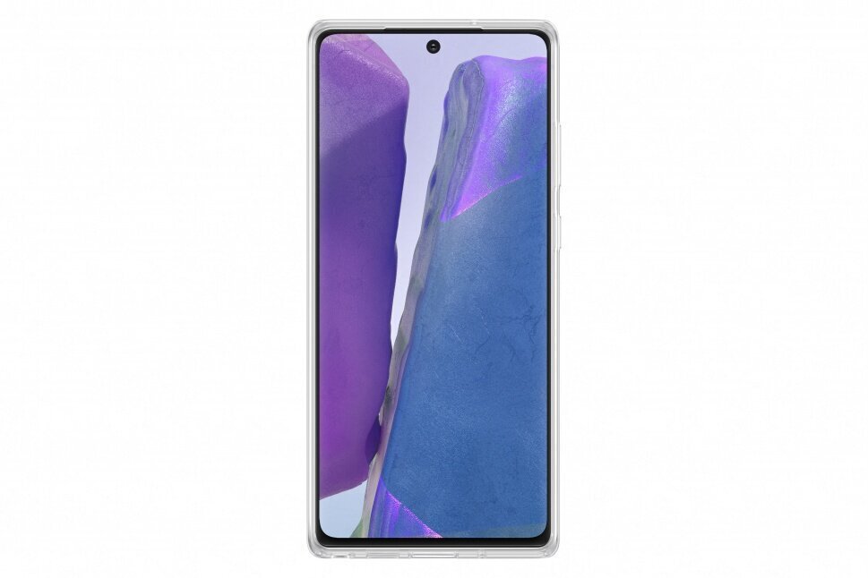 Samsung läbipaistev kate N980F Galaxy Note20 läbipaistev EF-QN980TTEGEU цена и информация | Telefoni kaaned, ümbrised | kaup24.ee