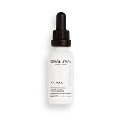 Happekoorijaga näoseerum tundlikule nahale Revolution Skincare London Acid Peel Sensitive, 30 ml цена и информация | Сыворотки для лица, масла | kaup24.ee