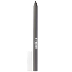 Geel silmapliiats Maybelline New York Tattoo Liner, 901 Intense Charcoal, must, 1.3 g hind ja info | Ripsmetušid, lauvärvid, silmapliiatsid, seerumid | kaup24.ee