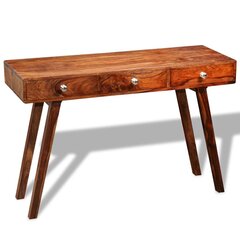 Консольный столик/шкафчик из массива дерева Sheesham, 76 см цена и информация | Журнальные столики | kaup24.ee