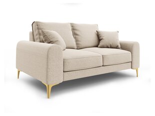 Двухместный диван Mazzini Sofas Madara, песочного цвета цена и информация | Диваны | kaup24.ee