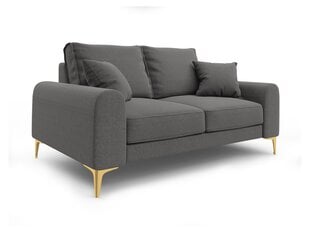 Двухместный диван Mazzini Sofas Madara, темно-серый цена и информация | Диваны | kaup24.ee