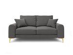 Двухместный диван Mazzini Sofas Madara, темно-серый