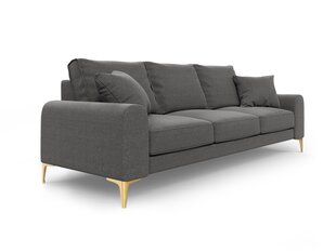 Kolmekohaline diivan Mazzini Sofas Madara 222 cm, tumehall hind ja info | Diivanid ja diivanvoodid | kaup24.ee