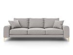 Kolmekohaline diivan Mazzini Sofas Madara 237 cm, helehall