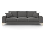 Kolmekohaline diivan Mazzini Sofas Madara 237 cm, tumehall