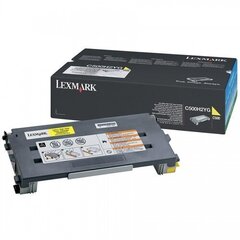 Laserkassett Lexmark C500 (C500H2YG), kollane hind ja info | Laserprinteri toonerid | kaup24.ee