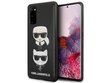 Karl Lagerfeld Samsung S20 Ultra KLHCS69KICKC black hard case Karl & Choupette цена и информация | Telefoni kaaned, ümbrised | kaup24.ee