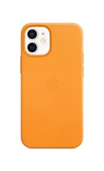 iPhone 12 mini Leather Case with MagSafe, California Poppy hind ja info | Telefoni kaaned, ümbrised | kaup24.ee