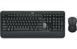 Juhtmevaba klaviatuur ja hiir Logitech MK540 Advanced (920-008685) цена и информация | Klaviatuurid | kaup24.ee