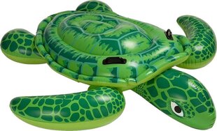 Täispuhutavad mänguasjad Intex Li, l 'Sea Turtle Ride-On 150x127 cm цена и информация | Надувные и пляжные товары | kaup24.ee