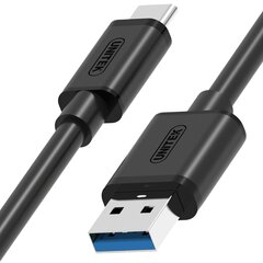 Unitek Y-C474BK, USB-C, 1 м цена и информация | Кабели и провода | kaup24.ee