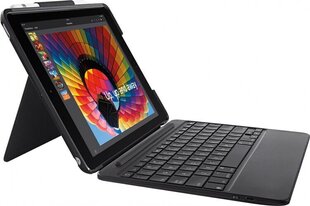 Saksa klaviatuur iPad-ile Logitech SLIM FOLIO iPad (920-009018) цена и информация | Клавиатуры | kaup24.ee