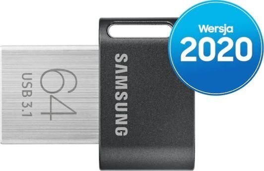 Samsung FitPlus 64GB USB 3.1 цена и информация | Mälupulgad | kaup24.ee