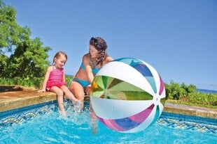 Надувной пляжный мяч Intex Jumbo Beach Ball, 107 см цена и информация | Надувные и пляжные товары | kaup24.ee