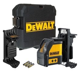 Ristjoonlaser DW088K, 2 punase kiirega, DeWalt цена и информация | Механические инструменты | kaup24.ee