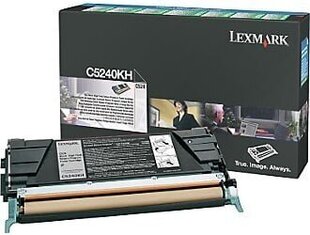 Лазерный картридж Lexmark (C5240KH), черный цена и информация | Картриджи и тонеры | kaup24.ee