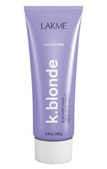 Ammoniaagivaba blondeeriv juuksekreem Lakme K.blonde Bleaching Cream 200 g hind ja info | Juuksevärvid | kaup24.ee