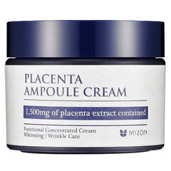 Крем для лица с плацентой Mizon Placenta Ampoule Cream 50 мл цена и информация | Кремы для лица | kaup24.ee