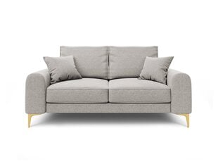 Двухместный диван Mazzini Sofas Madara, светло-серый цена и информация | Диваны | kaup24.ee