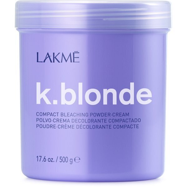 Juuste blondeerimise pulber-kreem Lakme K.blonde Compact Bleaching Powder-Cream 500 g hind ja info | Juuksevärvid | kaup24.ee