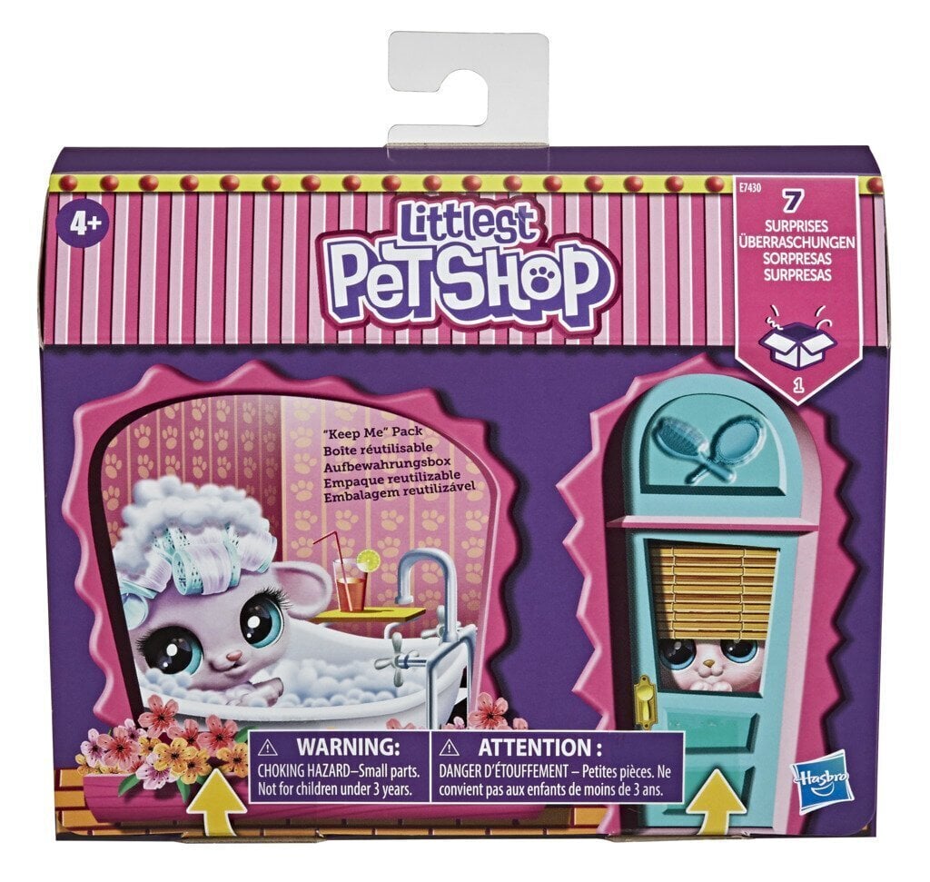 Kujukeste komplekt Loomade juuksur Hasbro Littlest Pet Shop, E7430 цена и информация | Tüdrukute mänguasjad | kaup24.ee