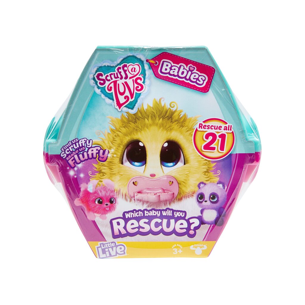 Interaktiivne mänguasi Little Live Pets Scruff-a-Luv Babies hind ja info | Pehmed mänguasjad | kaup24.ee