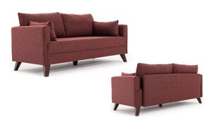 Раскладной диван Artie Bella 208, красный цена и информация | Диваны | kaup24.ee