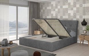 Кровать NORE Inge 21, 140x200 см, белая цена и информация | Кровати | kaup24.ee