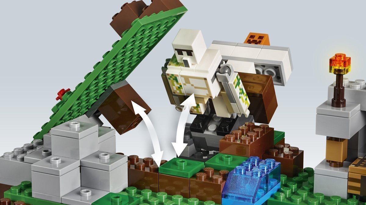 21123 LEGO® MINECRAFT Raudne Golem hind ja info | Klotsid ja konstruktorid | kaup24.ee