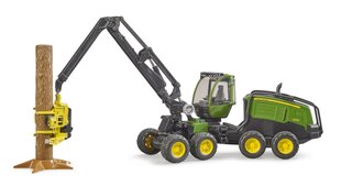 Лесозаготовительная машина харвестер John Deere 1270G с бревном, 02135 цена и информация | Игрушки для мальчиков | kaup24.ee