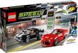 75874 LEGO® SPEEN CHAMPIONS Chevrolet Camaro Drag Race hind ja info | Klotsid ja konstruktorid | kaup24.ee