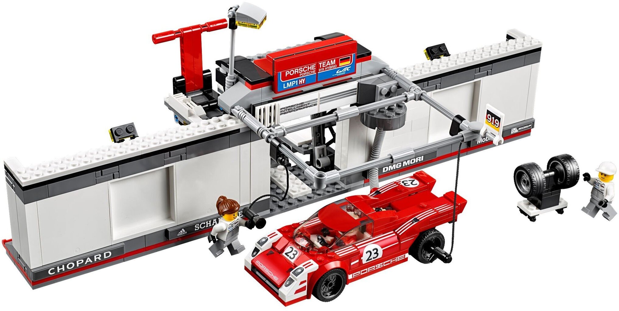 75876 LEGO® SPEEN CHAMPIONS Porsche 919 Hybrid ir 917K Pit Lane цена и информация | Klotsid ja konstruktorid | kaup24.ee