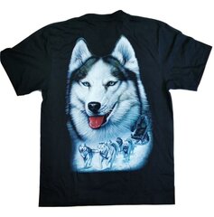 Meeste lühikeste varrukatega T-särk „Siberi Husky“ цена и информация | Мужские футболки | kaup24.ee