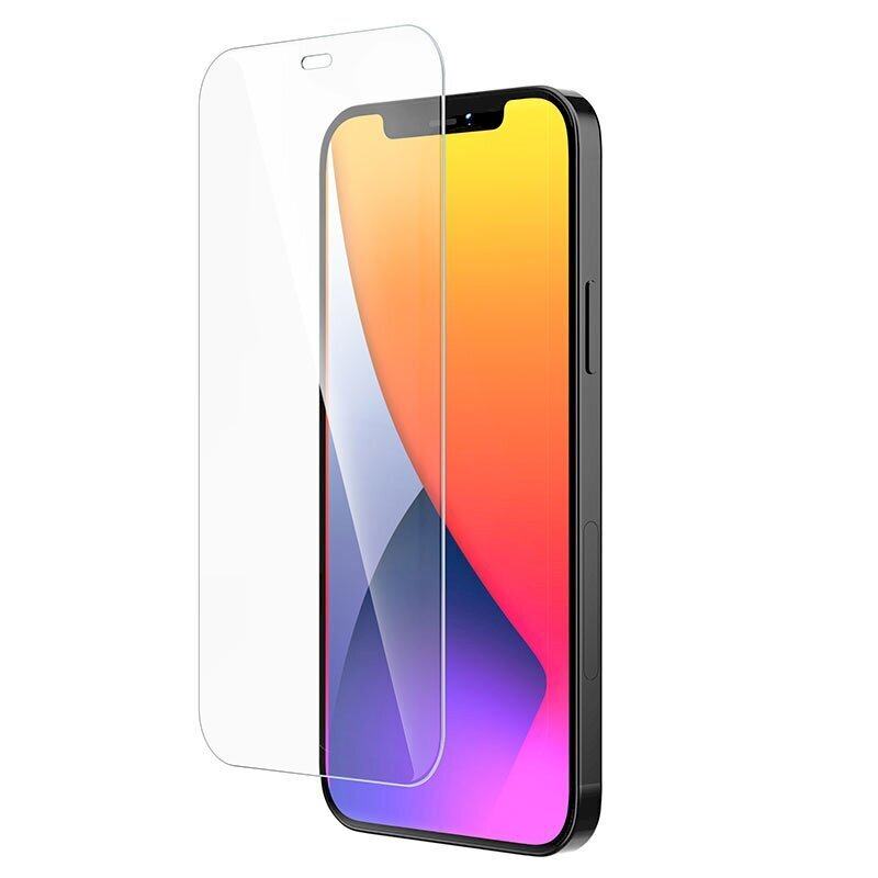 Karastatud klaasist ekraanikaitse Fusion Apple iPhone 12 Pro Max hind ja info | Ekraani kaitsekiled | kaup24.ee