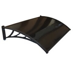 Ukse varikatus Eko Brown, 80x150 cm цена и информация | Козырьки для дверей | kaup24.ee