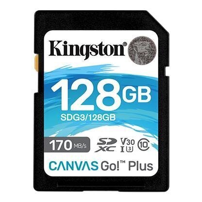 KINGSTON SDG3/128GB hind ja info | Mobiiltelefonide mälukaardid | kaup24.ee