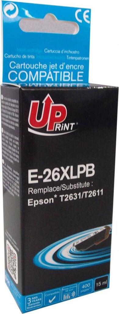 Tint UPrint E-26XLPB hind ja info | Tindiprinteri kassetid | kaup24.ee