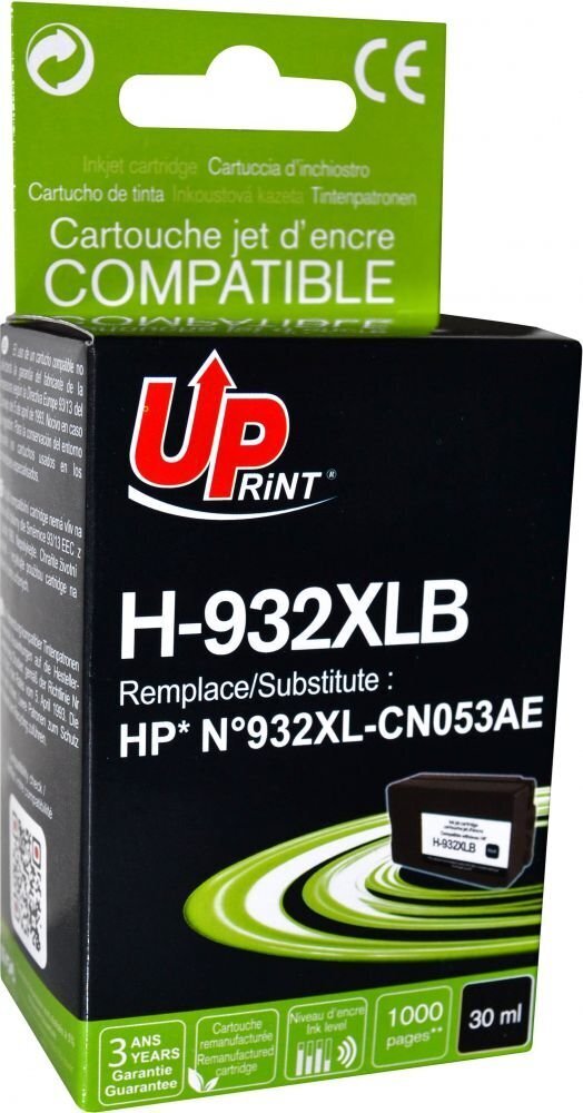 UPrint H-932XL-B цена и информация | Tindiprinteri kassetid | kaup24.ee