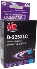 Tindikassett UPrint Brother B-225XLC Cyan hind ja info | Tindiprinteri kassetid | kaup24.ee