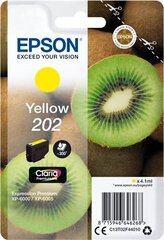 Ühilduv Tindikassett Epson C13T02F (4,1 ml): Värvus - Kollane цена и информация | Картриджи для струйных принтеров | kaup24.ee